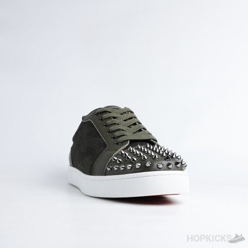 Cl Louis Junior Spikes Cotton Camo Sneaker