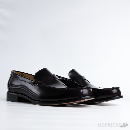 Hermes Duke Marron Ébène Loafer