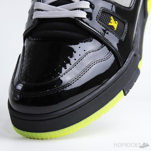 LV Trainer Sneaker Black Yellow