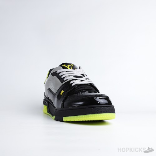 LV Trainer Sneaker Black Yellow