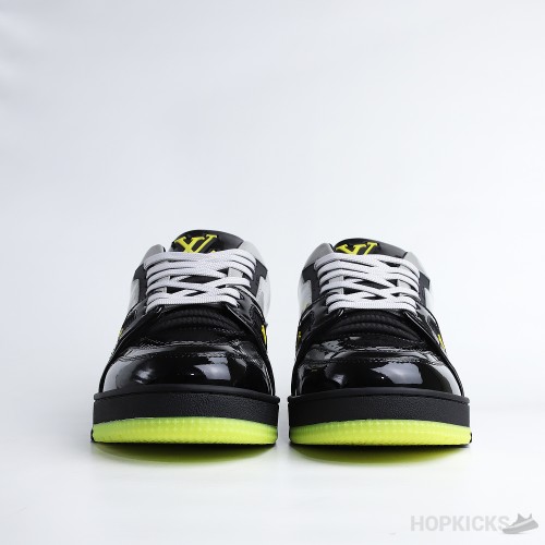 LV Trainer Sneaker Black Yellow