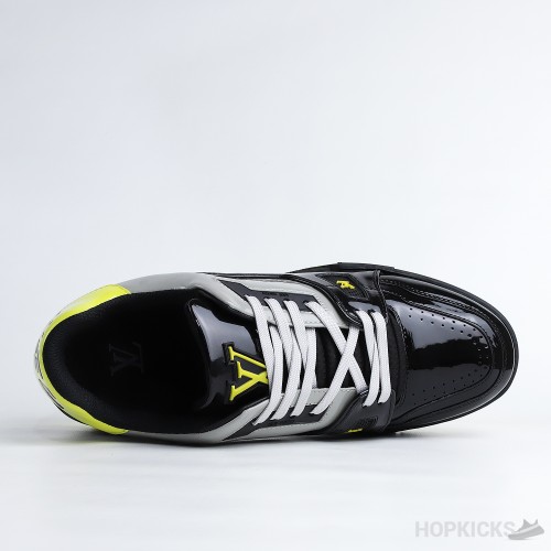 LV Trainer Sneaker Black Yellow