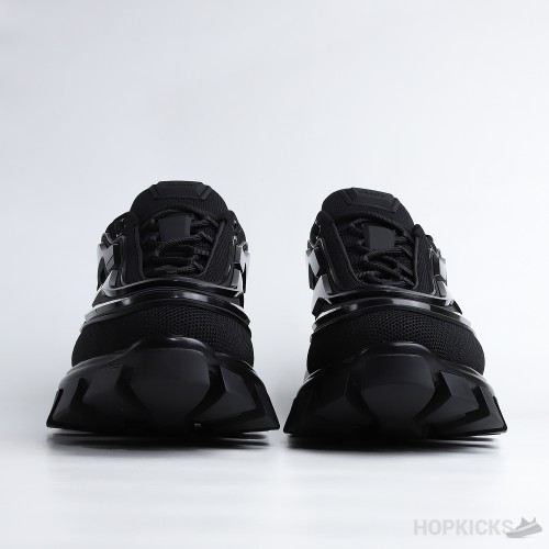 Prada Cloudbust Thunder Technical Fabric Black Sneaker (Dot Perfect)