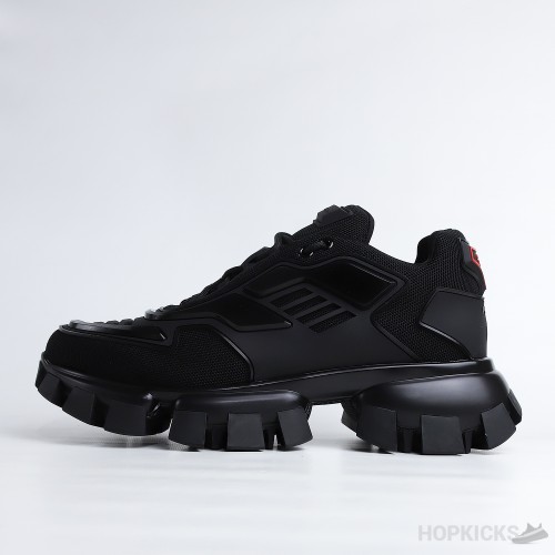 Prada Cloudbust Thunder Technical Fabric Black Sneaker