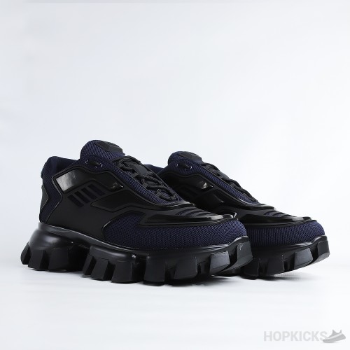 Prada Cloudbust Thunder Technical Fabric Navy Black Sneaker