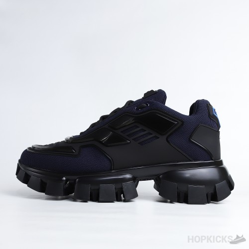 Prada Cloudbust Thunder Technical Fabric Navy Black Sneaker