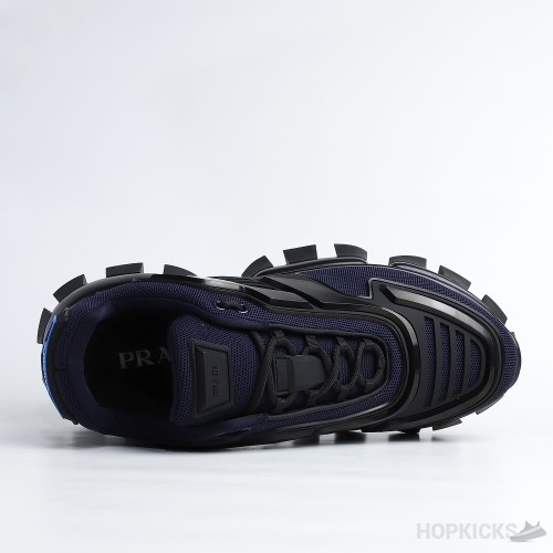 Prada Cloudbust Thunder Technical Fabric Navy Black Sneaker