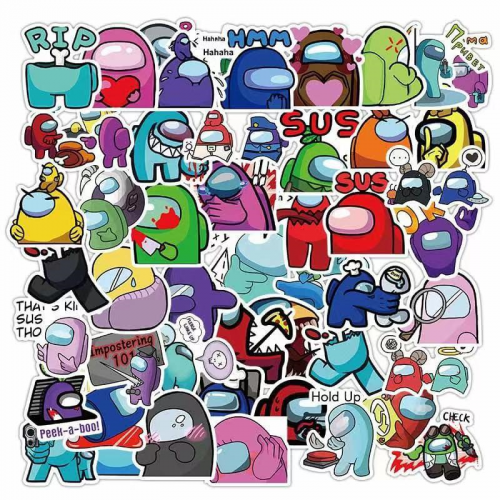 Game Among Us Stickers 95 Plus Pcs