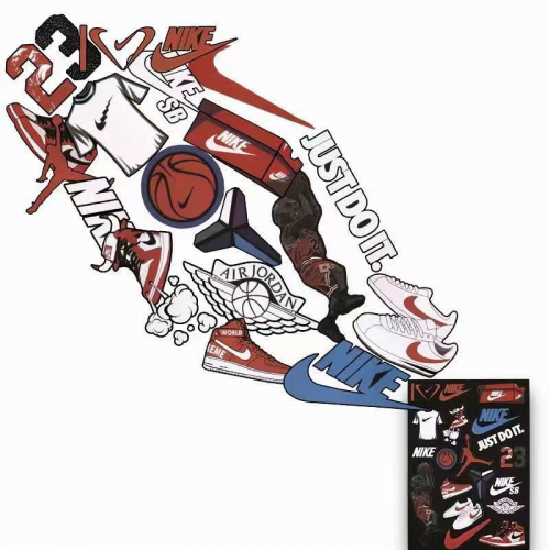 Nike Jordan Stickers 15 Plus Pcs