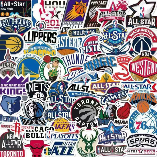 Basketball Team Stickers 45 Plus Pcs