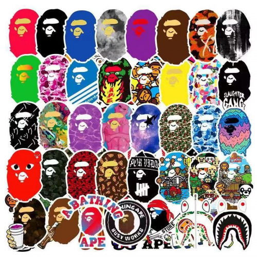 Bathing Ape Stickers 45 Plus Pcs
