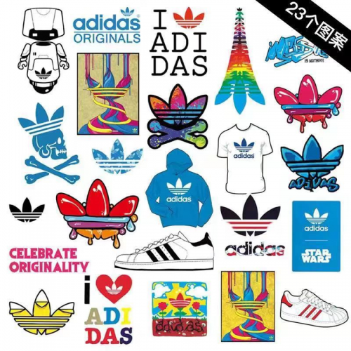 Adidas Stickers 20 Plus Pcs