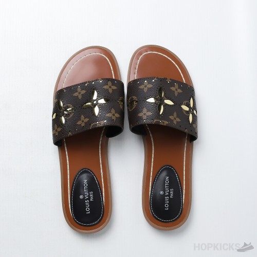 LV Lock it Flat Mule (Dot Perfect)