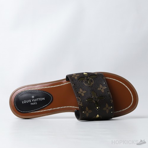 LV Lock it Flat Mule (Dot Perfect)