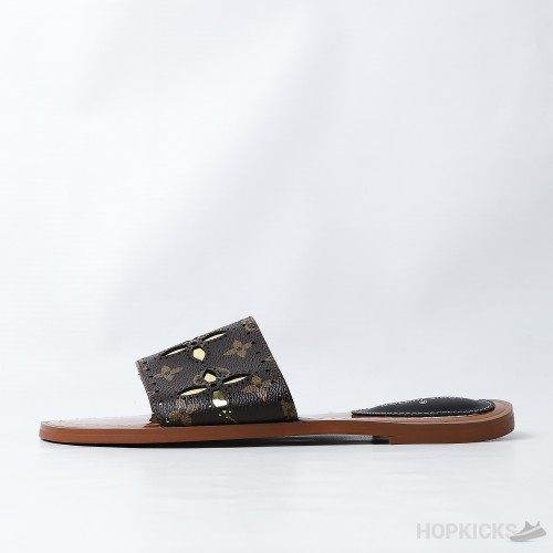 LV Lock it Flat Mule (Dot Perfect)