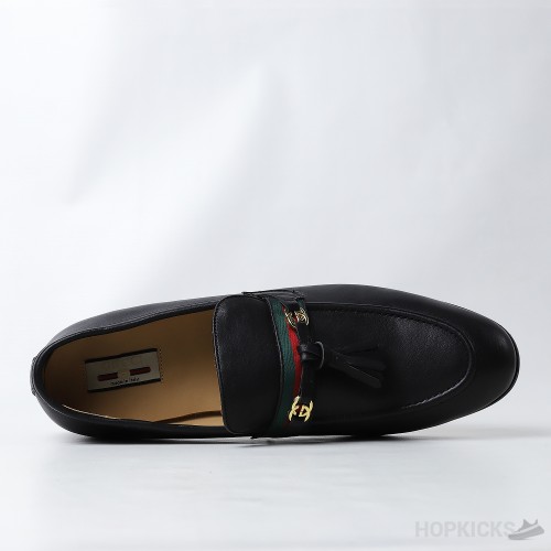 Gucci GG Interlock Tassel Loafers (Dot Perfect)