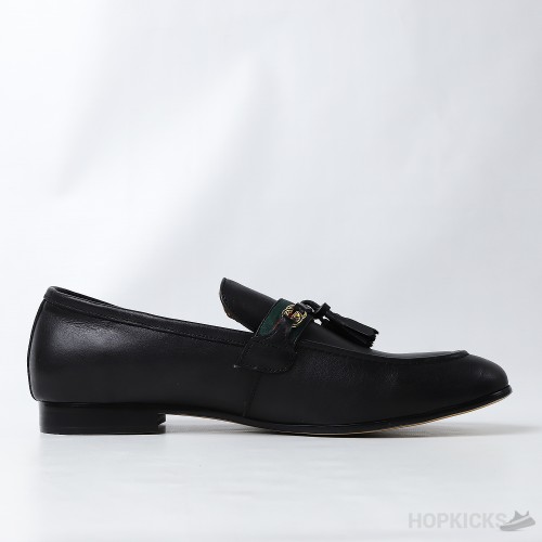 Gucci GG Interlock Tassel Loafers (Dot Perfect)