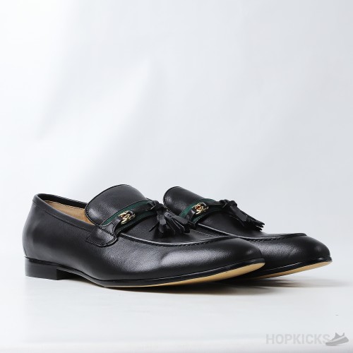 Gucci GG Interlock Tassel Loafers (Dot Perfect)