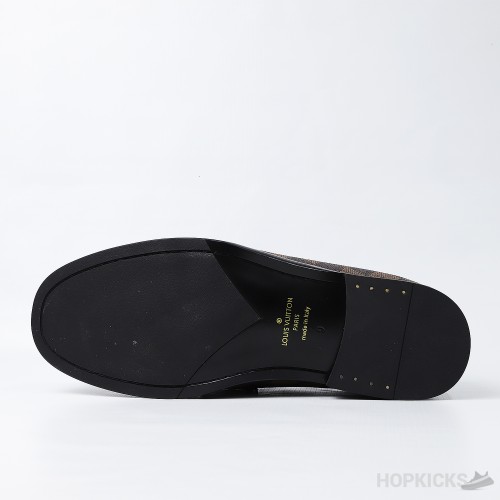 LV Damier Print Major Loafer Brown (Dot Perfect)