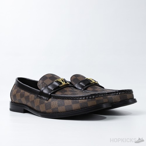LV Damier Print Major Loafer Brown (Dot Perfect)