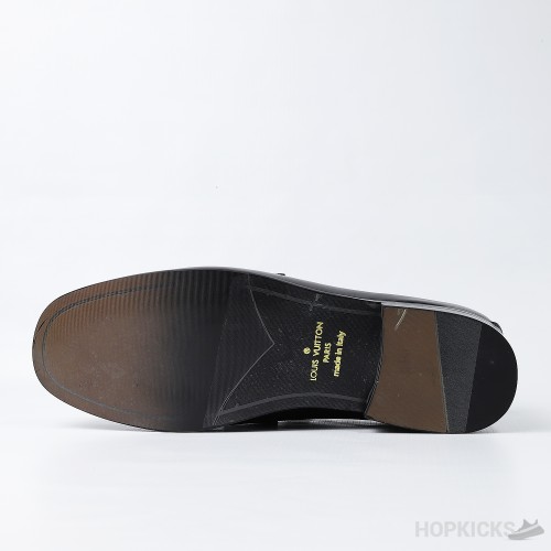 LV Black Loafers (Dot Perfect)