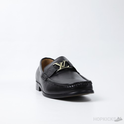 LV Black Loafers (Dot Perfect)
