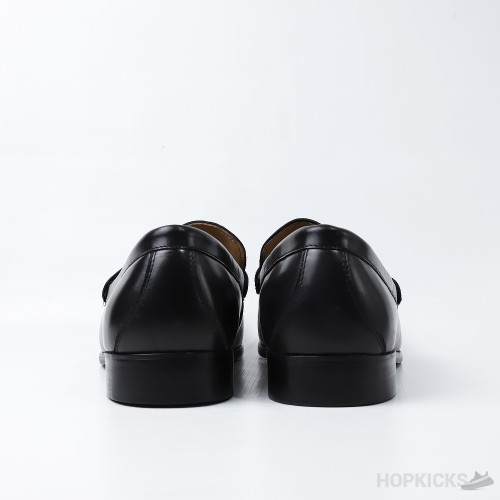 LV Black Loafers (Dot Perfect)