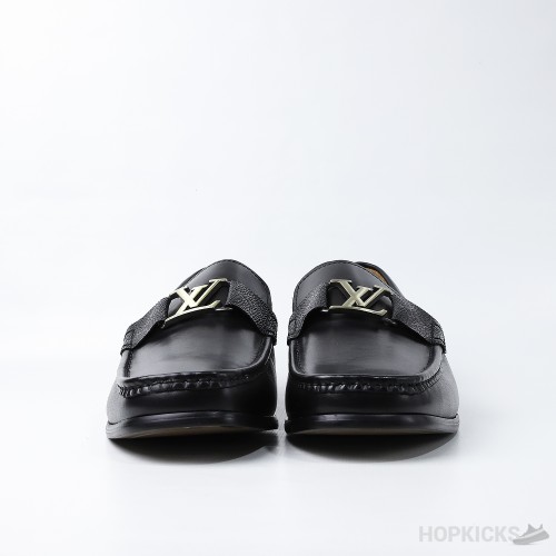 LV Black Loafers (Dot Perfect)