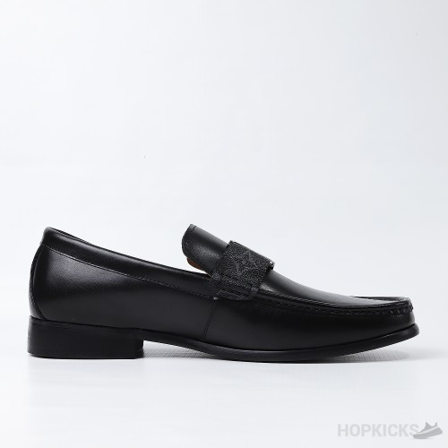 LV Black Loafers (Dot Perfect)