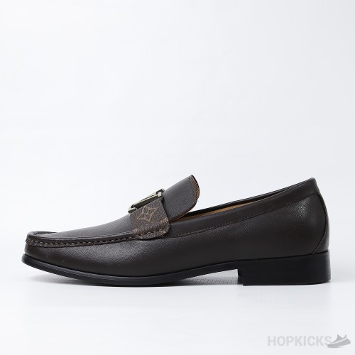 LV Brown Loafers (Dot Perfect)