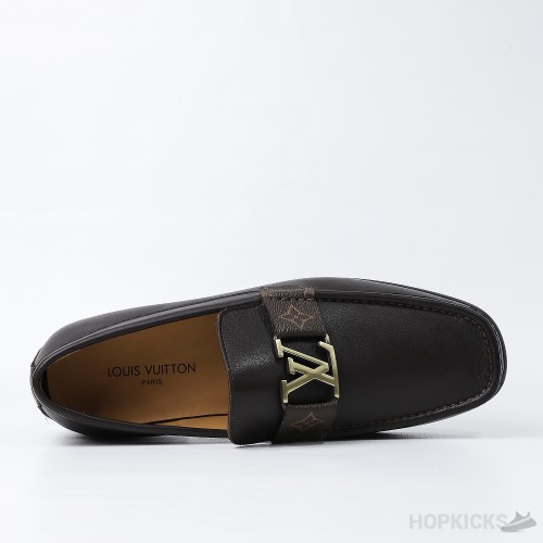 LV Brown Loafers (Dot Perfect)