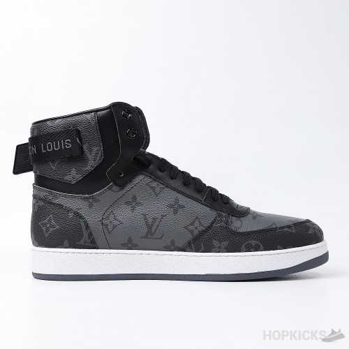 LV Rivoli High Black Sneaker (Dot Perfect)