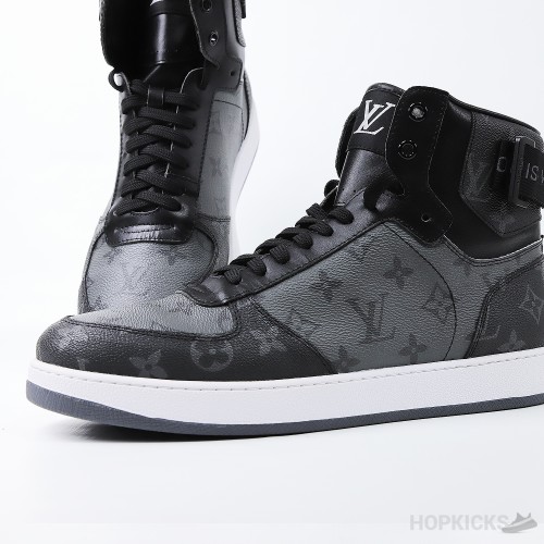 LV Rivoli High Black Sneaker (Dot Perfect)