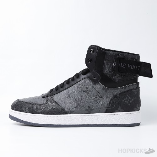 LV Rivoli High Black Sneaker (Dot Perfect)