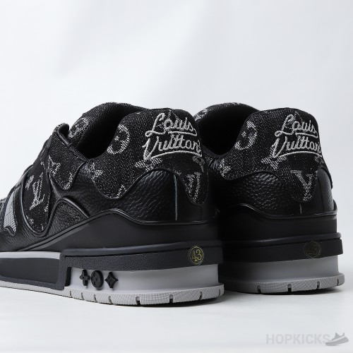 LV Trainer x Nigo Black Denim (Dot Perfect)