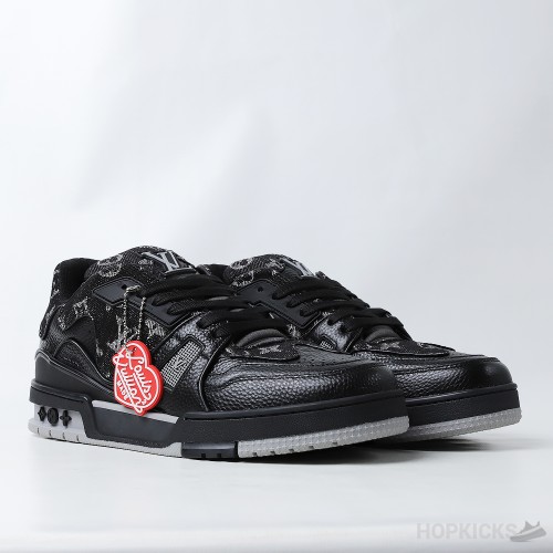 LV Trainer x Nigo Black Denim (Dot Perfect)