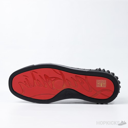 CL Louis Junior Spikes Black (Dot Perfect)