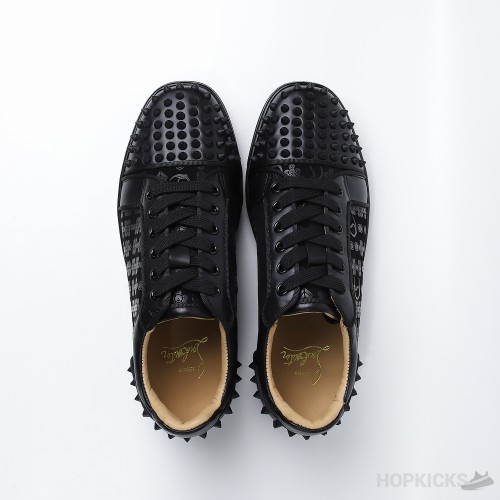 CL Louis Junior Spikes Black (Dot Perfect)