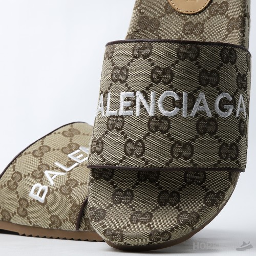Gucci x Bale*ciaga Slides (Premium Batch)