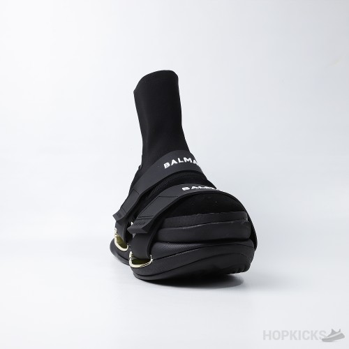 Balmain B-Bold Sneakers High Straps (Dot Perfect)
