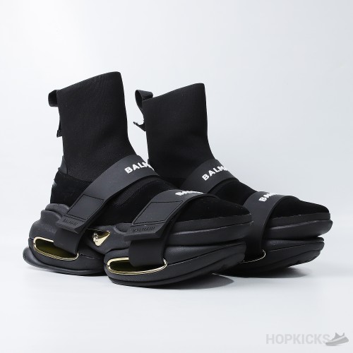 Balmain B-Bold Sneakers High Straps (Dot Perfect)