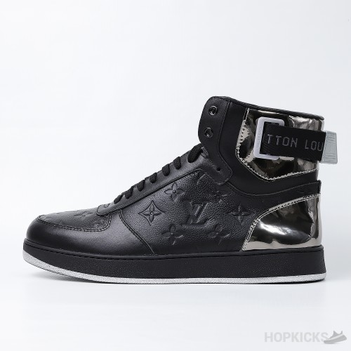 LV Rivoli High Triple Black Sneaker (Dot Perfect)