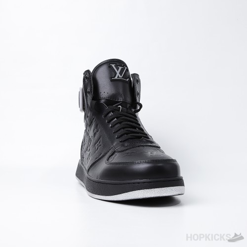 LV Rivoli High Triple Black Sneaker (Dot Perfect)