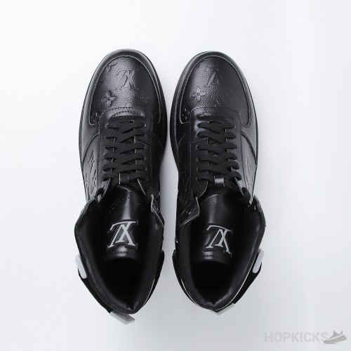 LV Rivoli High Triple Black Sneaker (Dot Perfect)