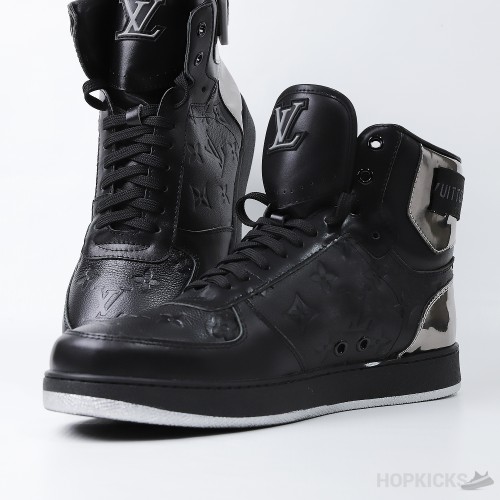 LV Rivoli High Triple Black Sneaker (Dot Perfect)