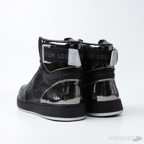 LV Rivoli High Triple Black Sneaker (Dot Perfect)