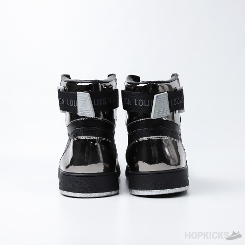 LV Rivoli High Triple Black Sneaker (Dot Perfect)