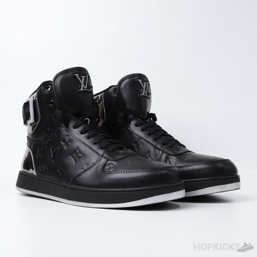 LV Rivoli High Triple Black Sneaker (Dot Perfect)