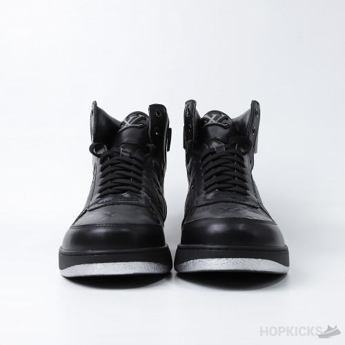 LV Rivoli High Triple Black Sneaker (Dot Perfect)