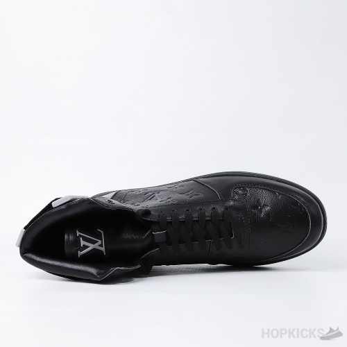 LV Rivoli High Triple Black Sneaker (Dot Perfect)